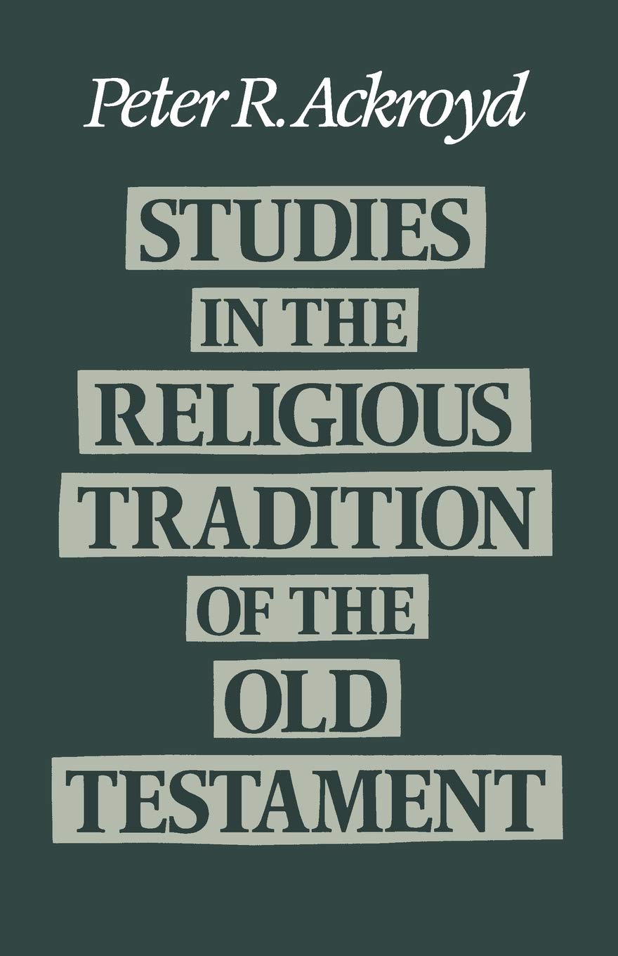 Studies in the Religious Tradition of the Old Testament Religion & Esotericism