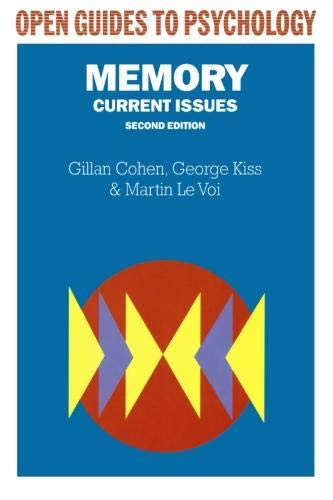 Memory (English, Language, and Education Series) (Open Guides to Psychology) Social Sciences