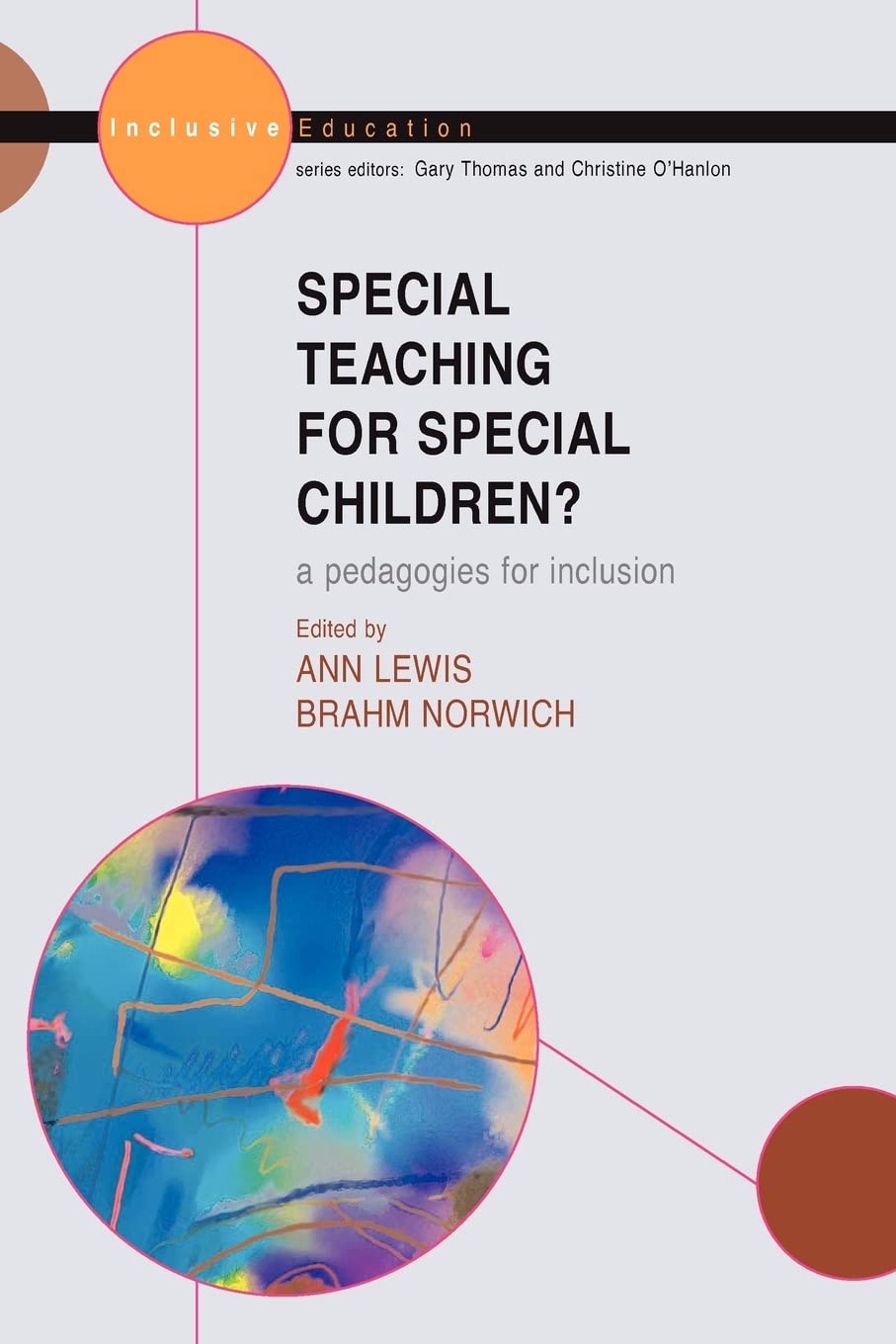 Special Teaching for Special Children? Pedagogies for Inclusion Education & Training
