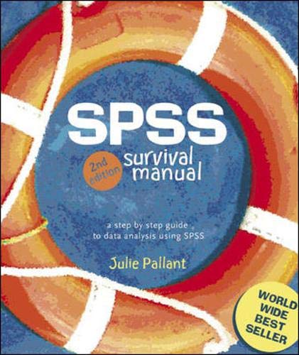 Product Image: Spss Survival Manual: A step by step guide to data analysis using SPSS for Windows (Version 12)