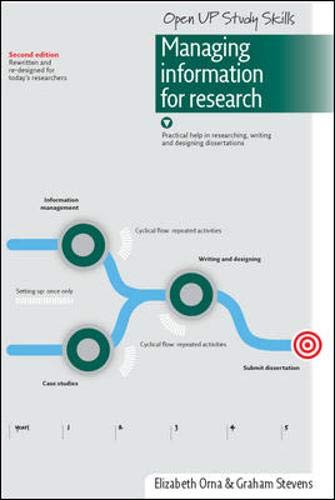 Managing Information for Research: Practical Help in Researching, Writing and Designing Dissertations Natural Sciences