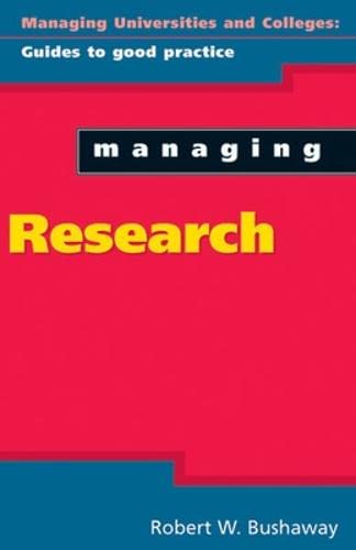 Product Image: Managing Research