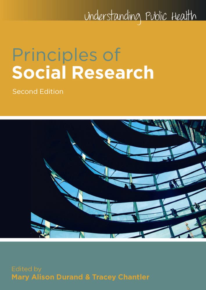 Product Image: Principles of Social Research