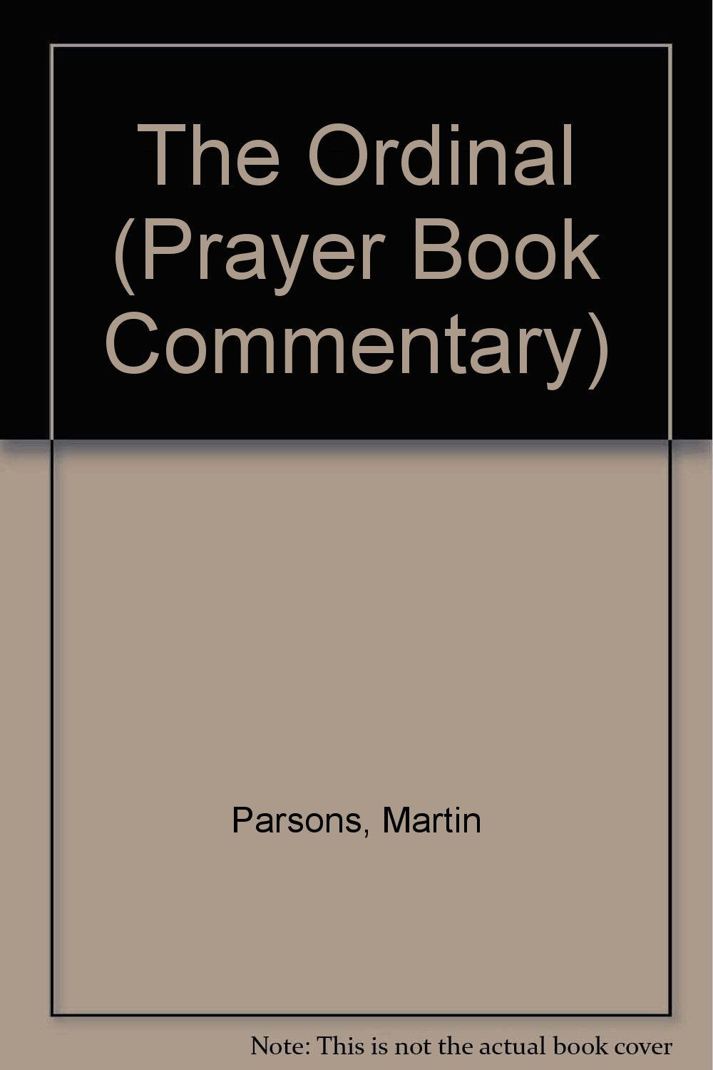 Product Image: The Ordinal (Prayer Book Commentary S.)