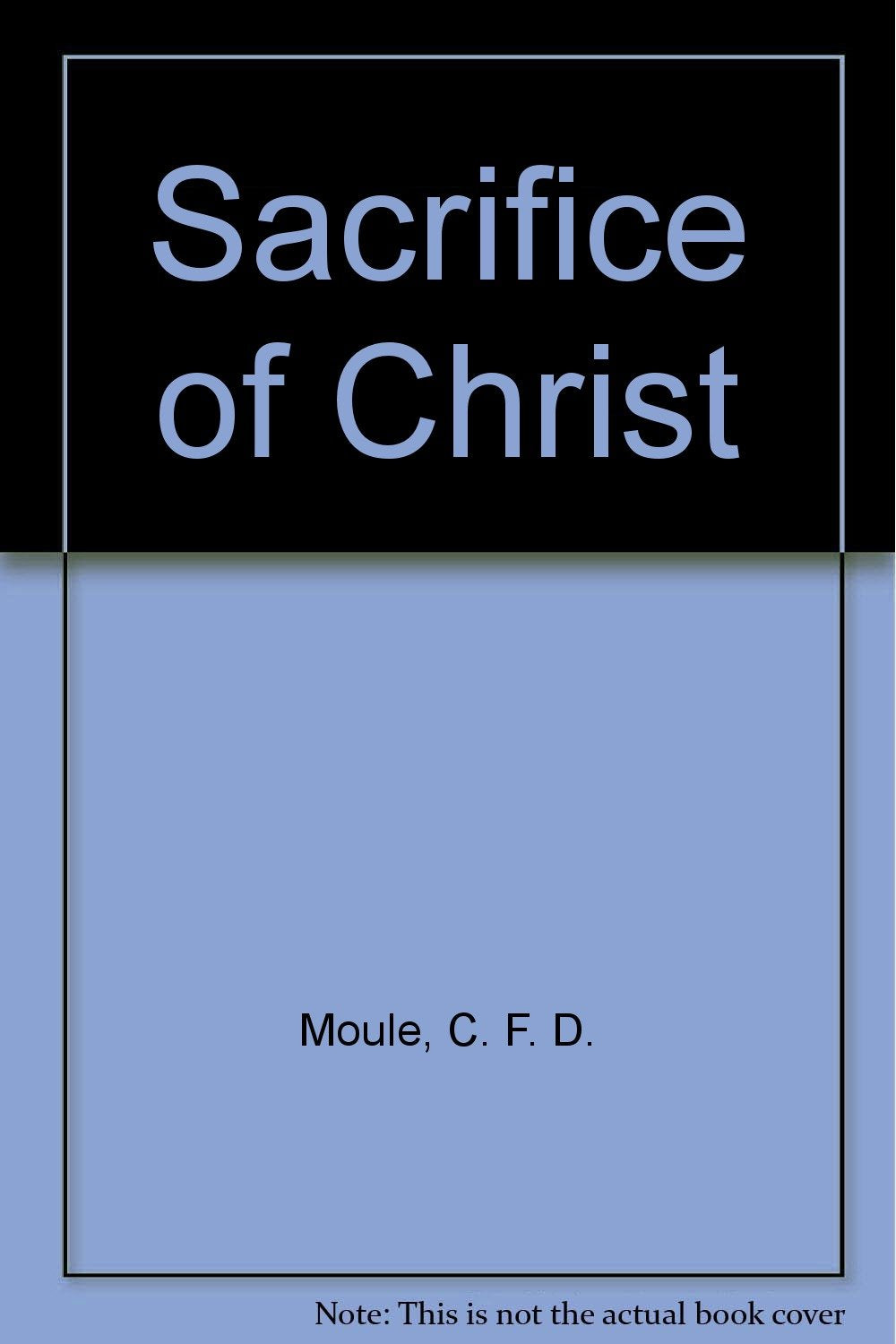 Sacrifice of Christ Books