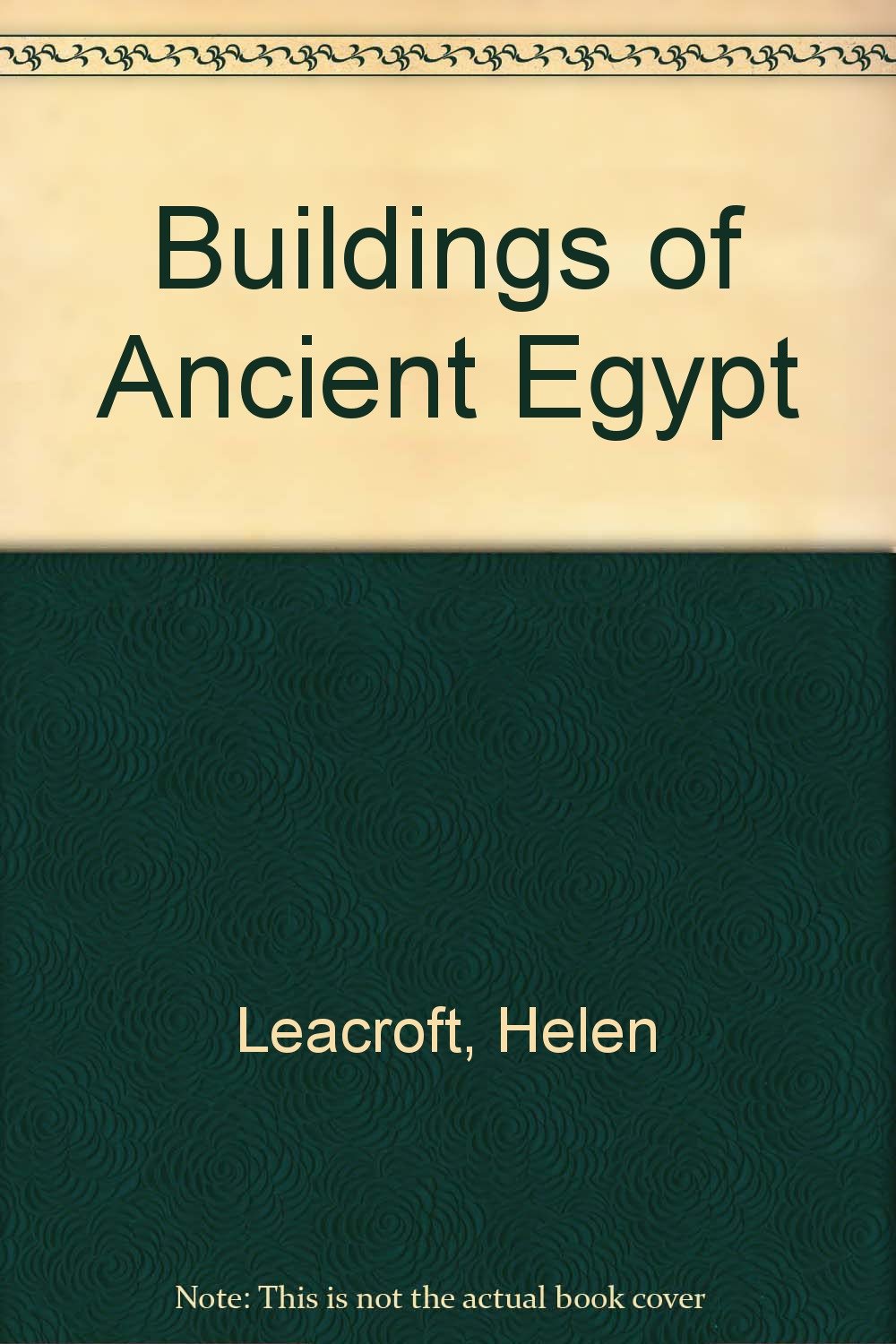 Buildings of Ancient Egypt Books