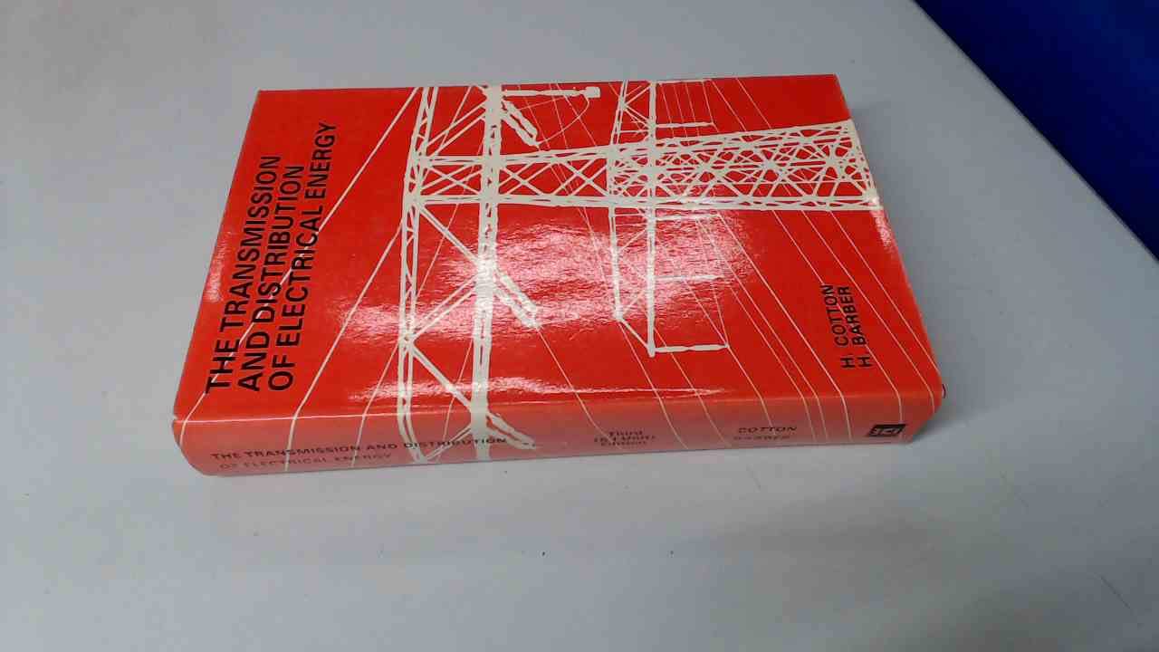 Transmission and Distribution of Electrical Energy Books