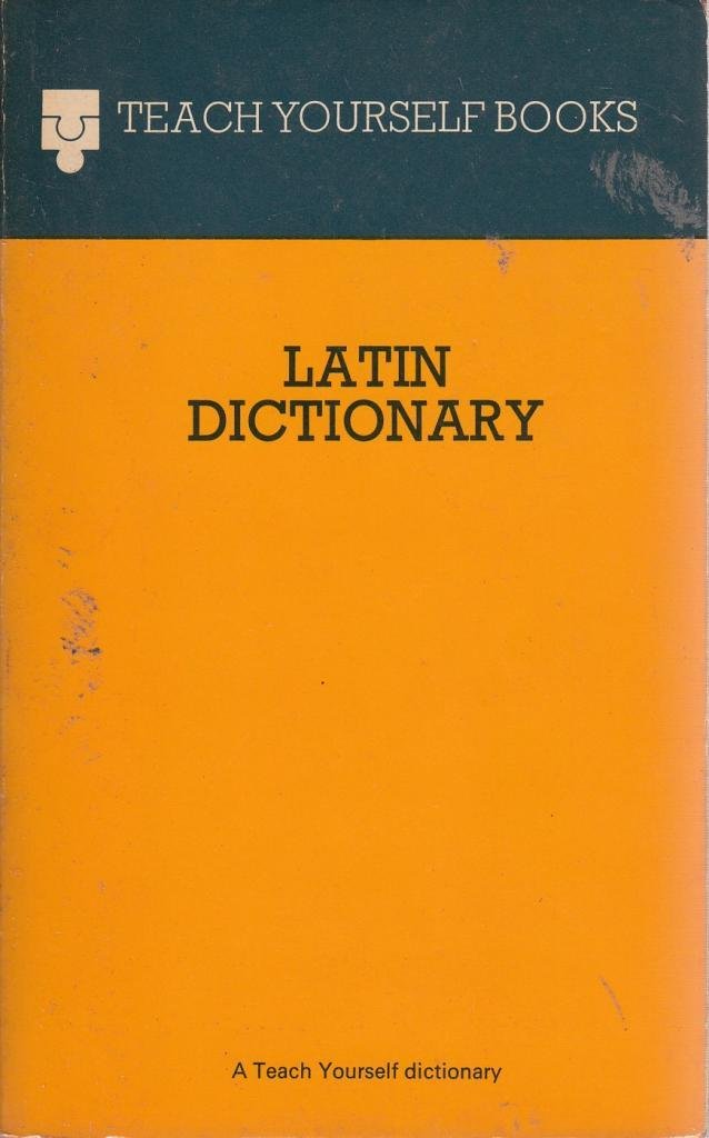 Latin-English, English-Latin Dictionary Books