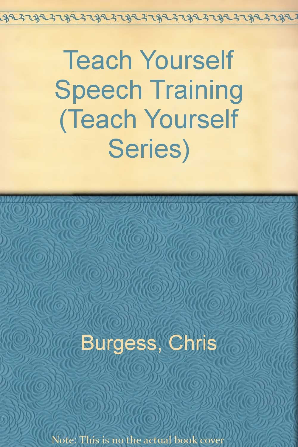 Product Image: Speech Training (Teach Yourself)