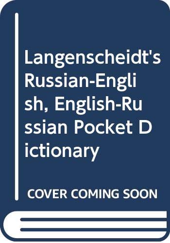 Langenscheidt's Russian-English, English-Russian Pocket Dictionary Books