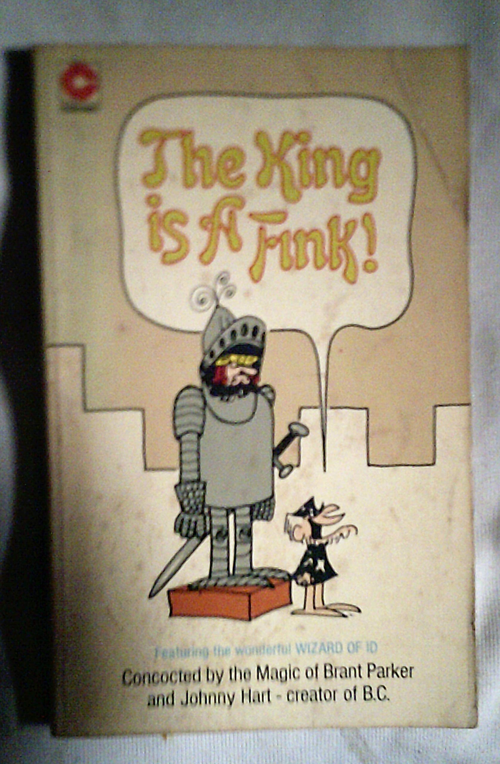 The King is a Fink (Coronet Books) Cartoons