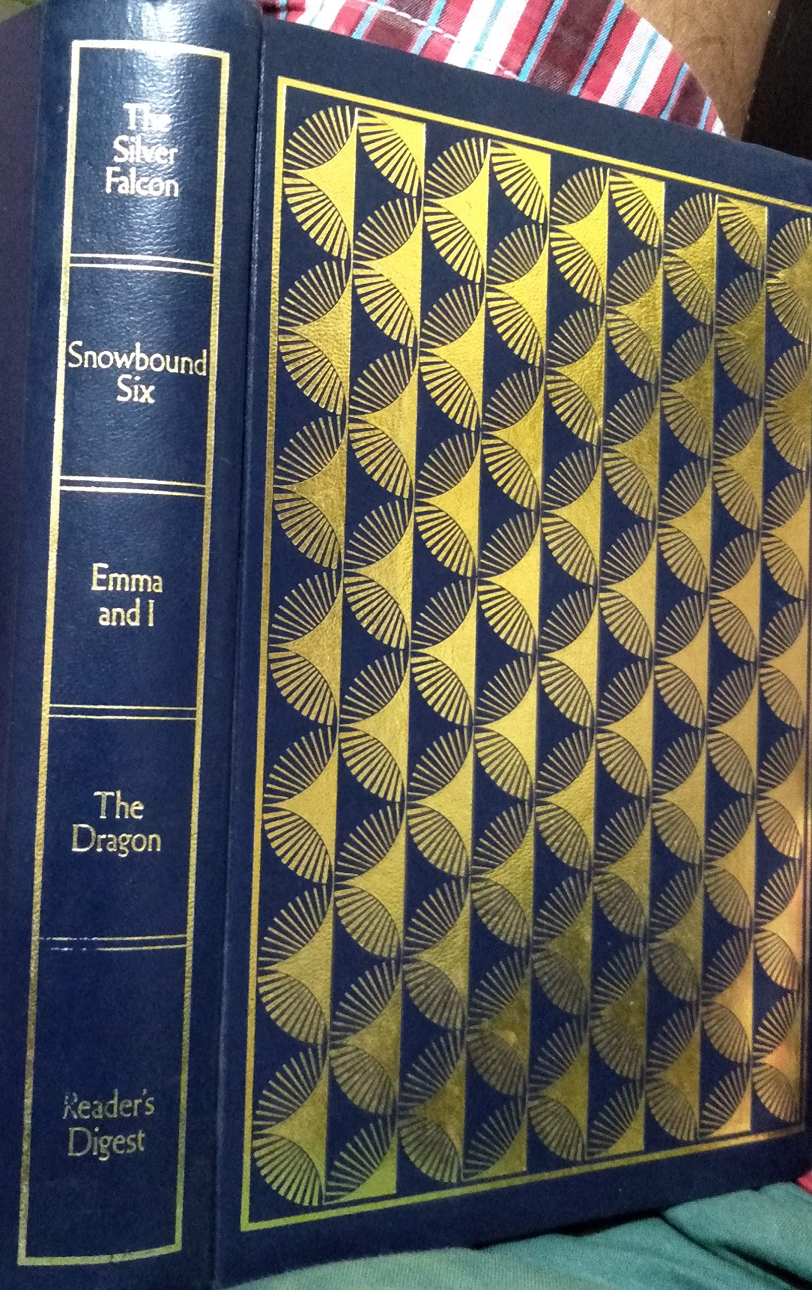 Readers Digest Condensed Books - The Silver Falcon - E Anthony; Snowbound Six - RM Stern; Emma and I- Sheila Hocken; The Dragon- A Coppel Books