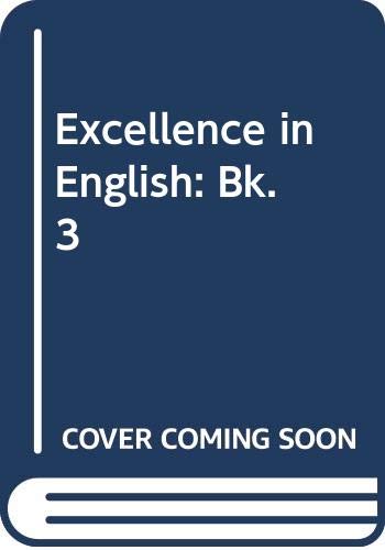 Product Image: Excellence in English: Bk. 3