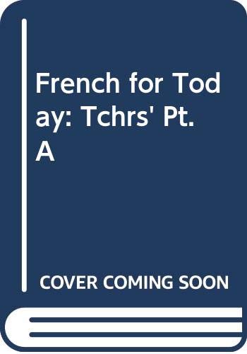 Product Image: Tchrs' (Pt. A) (French For Today)