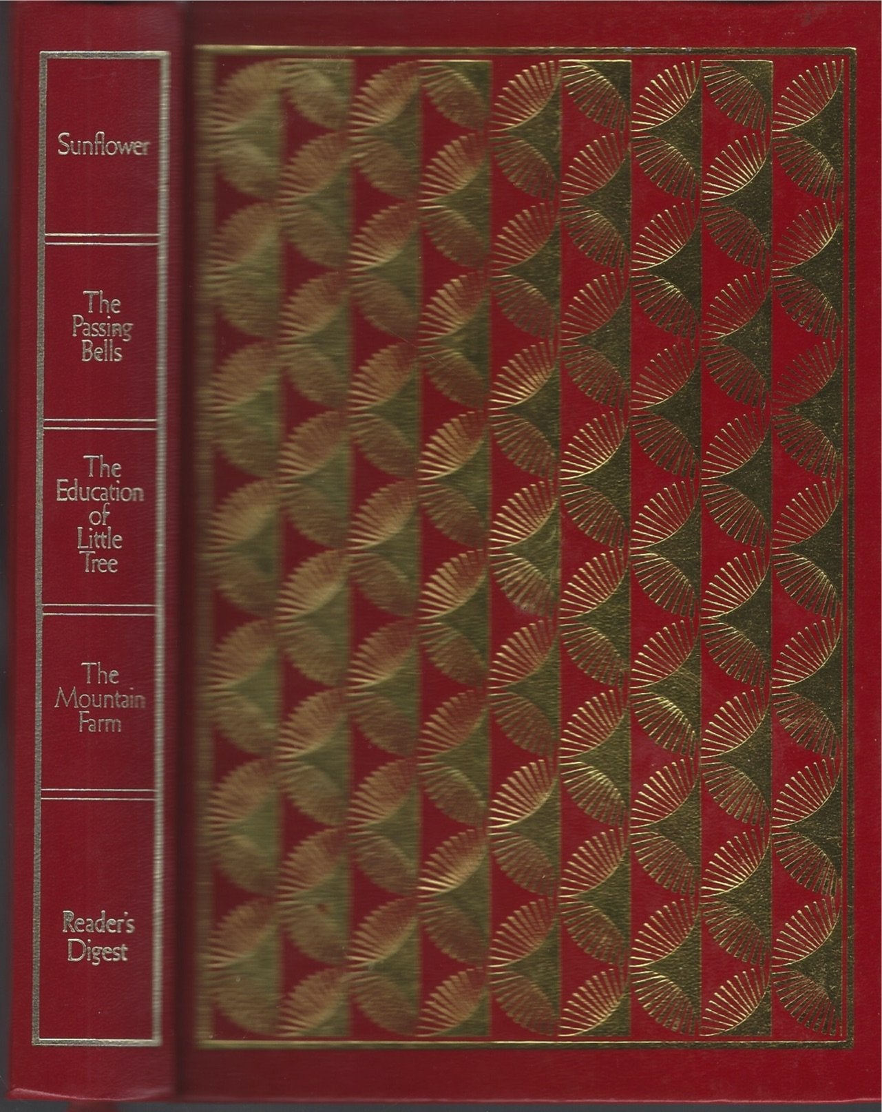 READER'S DIGEST CONDENSED BOOKS: SUNFLOWER, THE PASSING BELLS, THE EDUCATION OF LITTLE TREE, THE MOUNTAIN FARM (COLLECTOR'S LIBRARY EDITION) Books