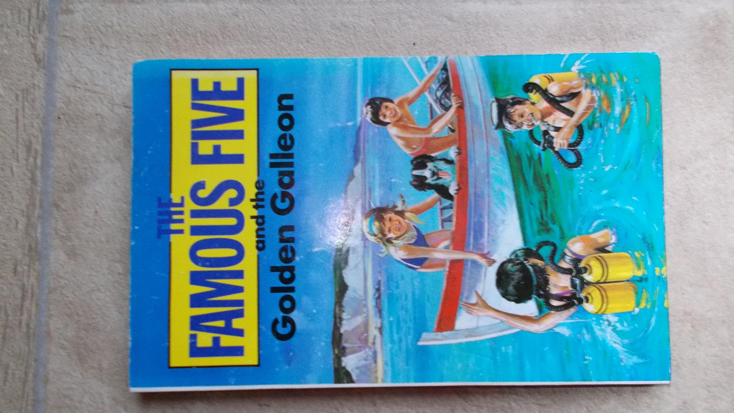 The Famous Five and the Golden Galleon (Knight Books) Novels & Short Stories