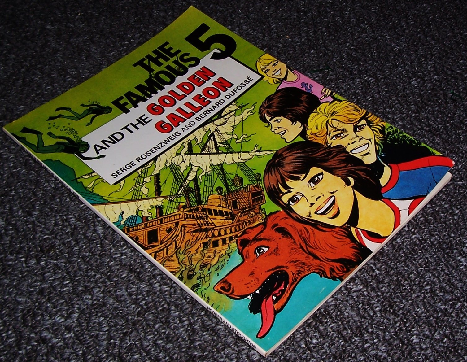 Five and the Golden Galleon book