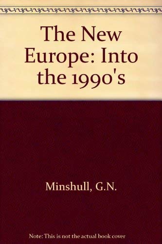 The New Europe into the 1990's book