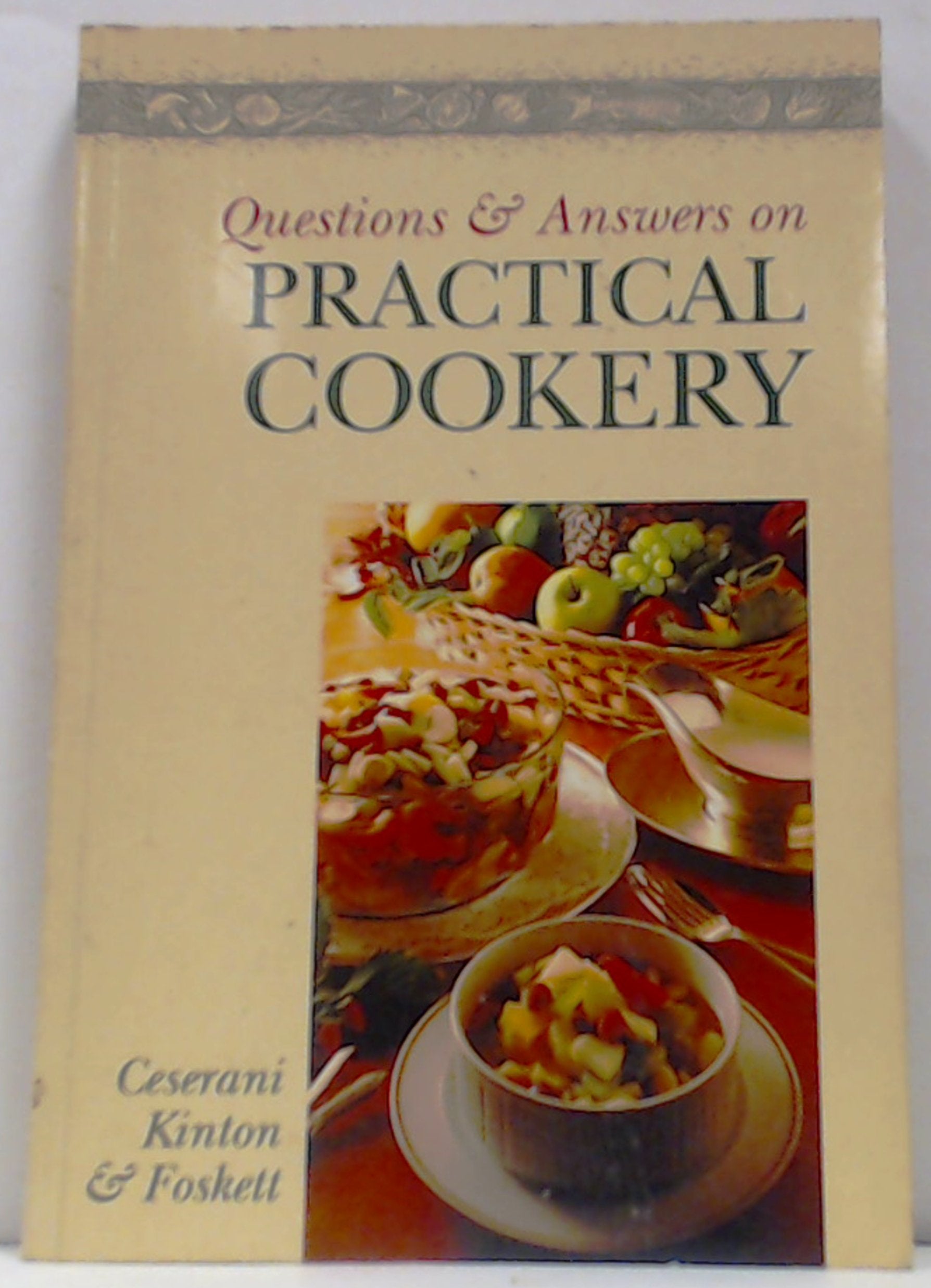 Questions and Answers on Practical Cookery book