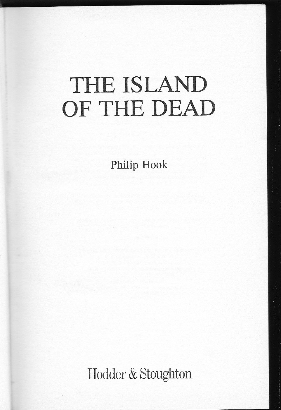 The Island of the Dead Contemporary literature