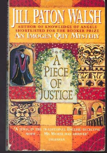 A Piece of Justice: An Imogen Quy Mystery: Imogen Quy Book 2 Contemporary literature