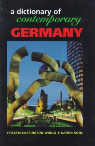 A Dictionary of Contemporary Germany Books