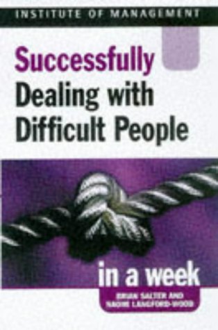Product Image: Dealing with Difficult People in a Week