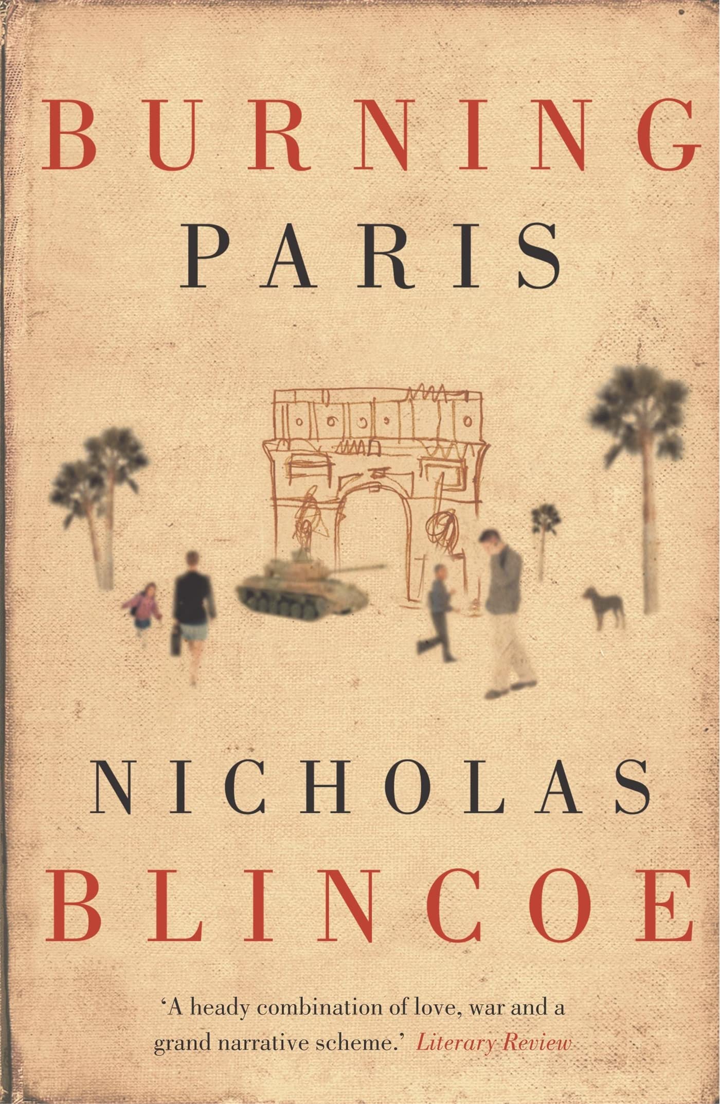 Burning Paris Contemporary literature