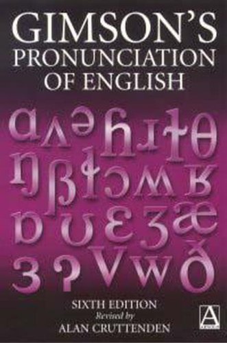 Gimsons Pronunciation of English Social Sciences