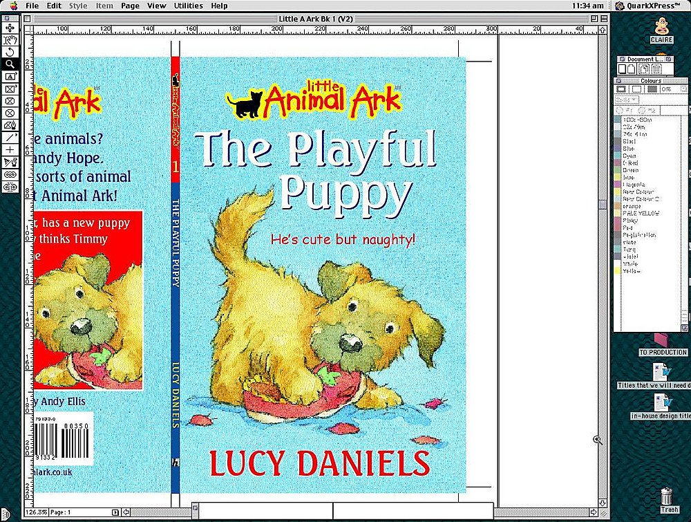 The Playful Puppy (Little Animal Ark) Novels & Short Stories