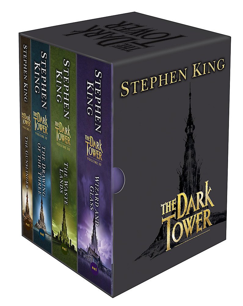 The Dark Tower Box Set: The Gunslinger; The Drawing of the Three; The Waste Lands; Wizard and Glass Horror & Mystery