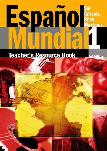 Teacher's Resource Book (v.1) (Espanol Mundial) Foreign Languages ​​& Dictionaries