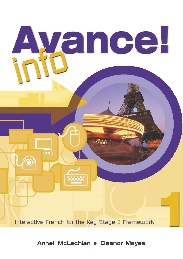 Avance Info 1: Key Stage 3 French CD-ROMs book