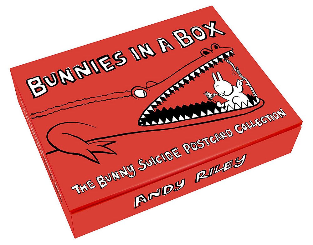 Bunnies in a Box: The Bunny Suicides Postcard Collection Books