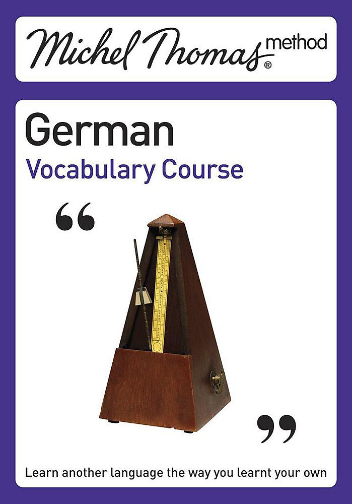 Germany Vocabulary Course, Audio-CD: German Vocabulary Course (Michel Thomas Series) Foreign Languages ​​& Dictionaries