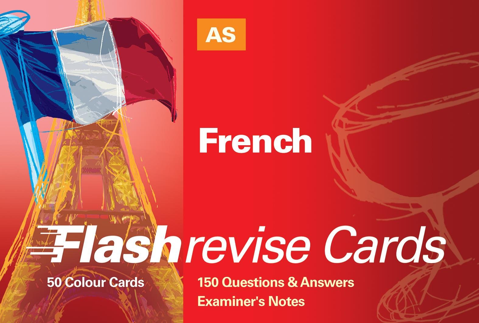 A2 French Flash Revise Cards book