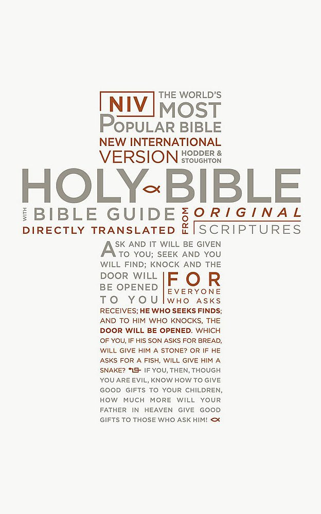 Holy Bible, NIV, with Bible Guide Religion & Esotericism