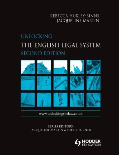 Unlocking the English Legal System (Unlocking the Law) Law