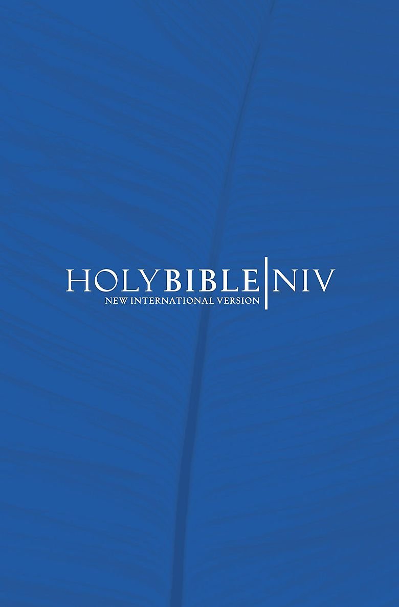 NIV Popular Blue Hardback book