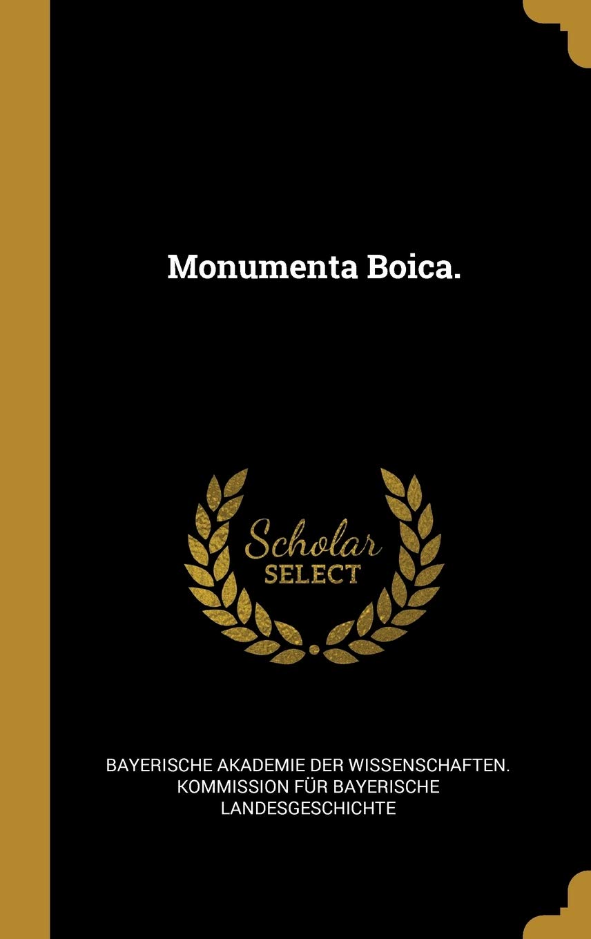 Monumenta Boica. Politics & History