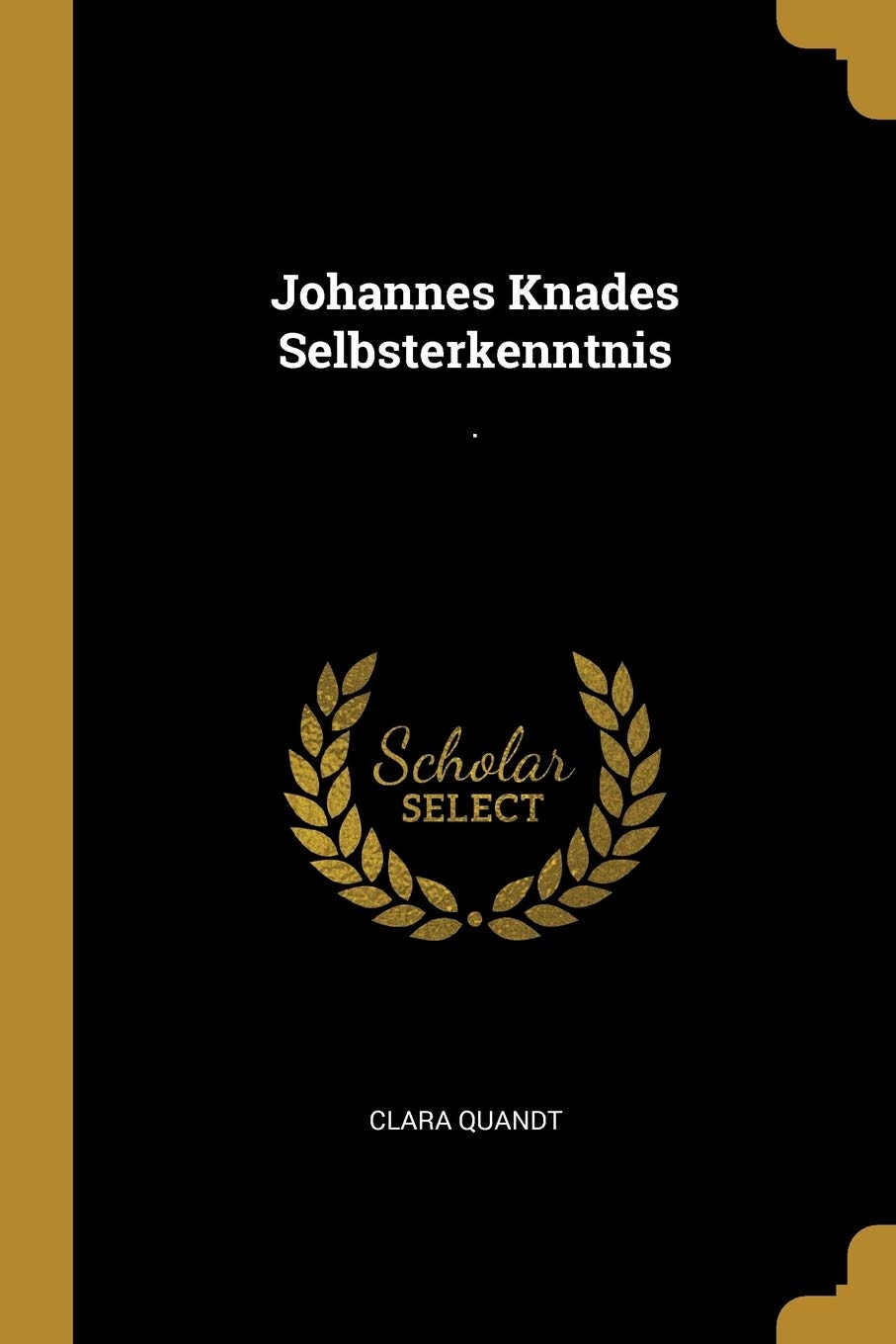 Johannes Knades Selbsterkenntnis: .: . Politics & History