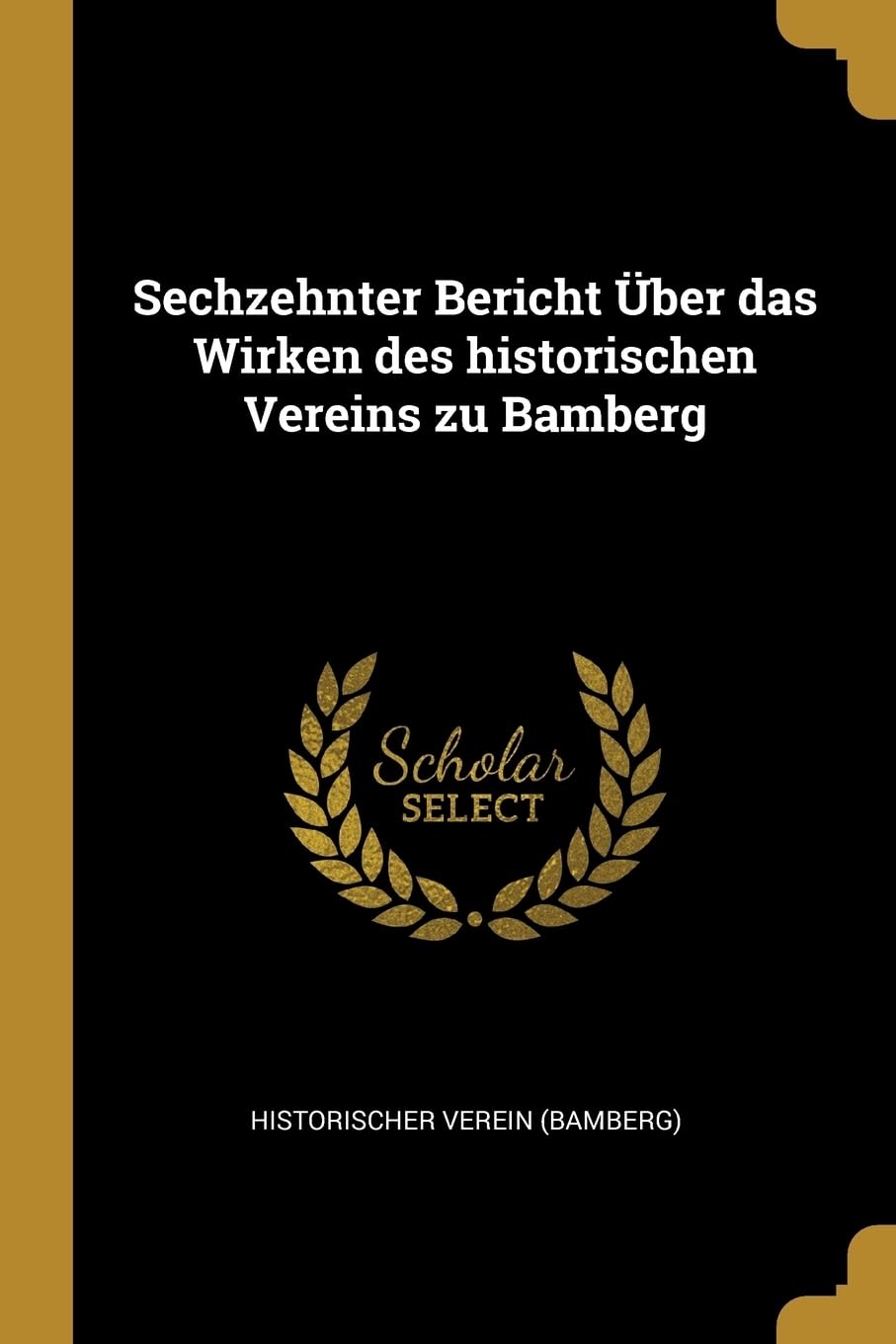 Sechzehnter Bericht ber das Wirken des historischen Vereins zu Bamberg Politics & History