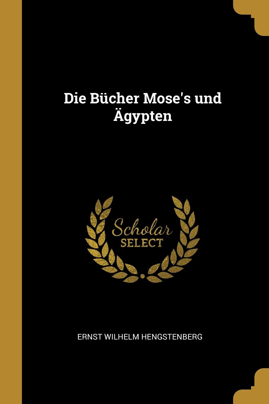Die Bücher Mose's und Ägypten Politics & History