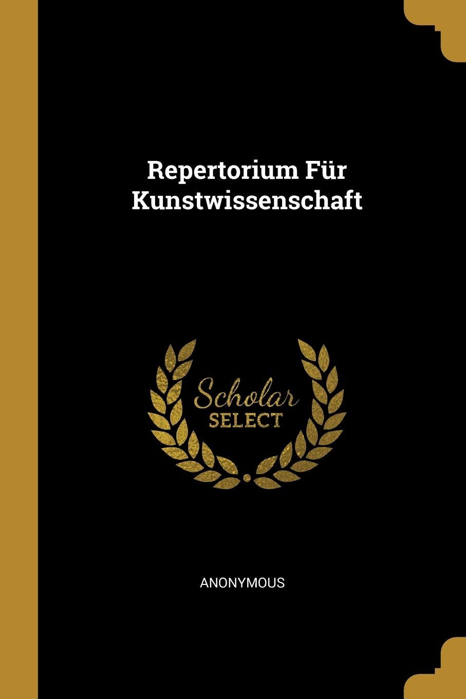 Repertorium Für Kunstwissenschaft Politics & History