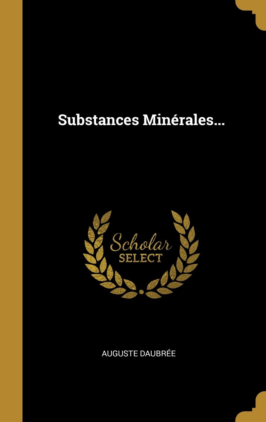 Product Image: Substances Minérales...