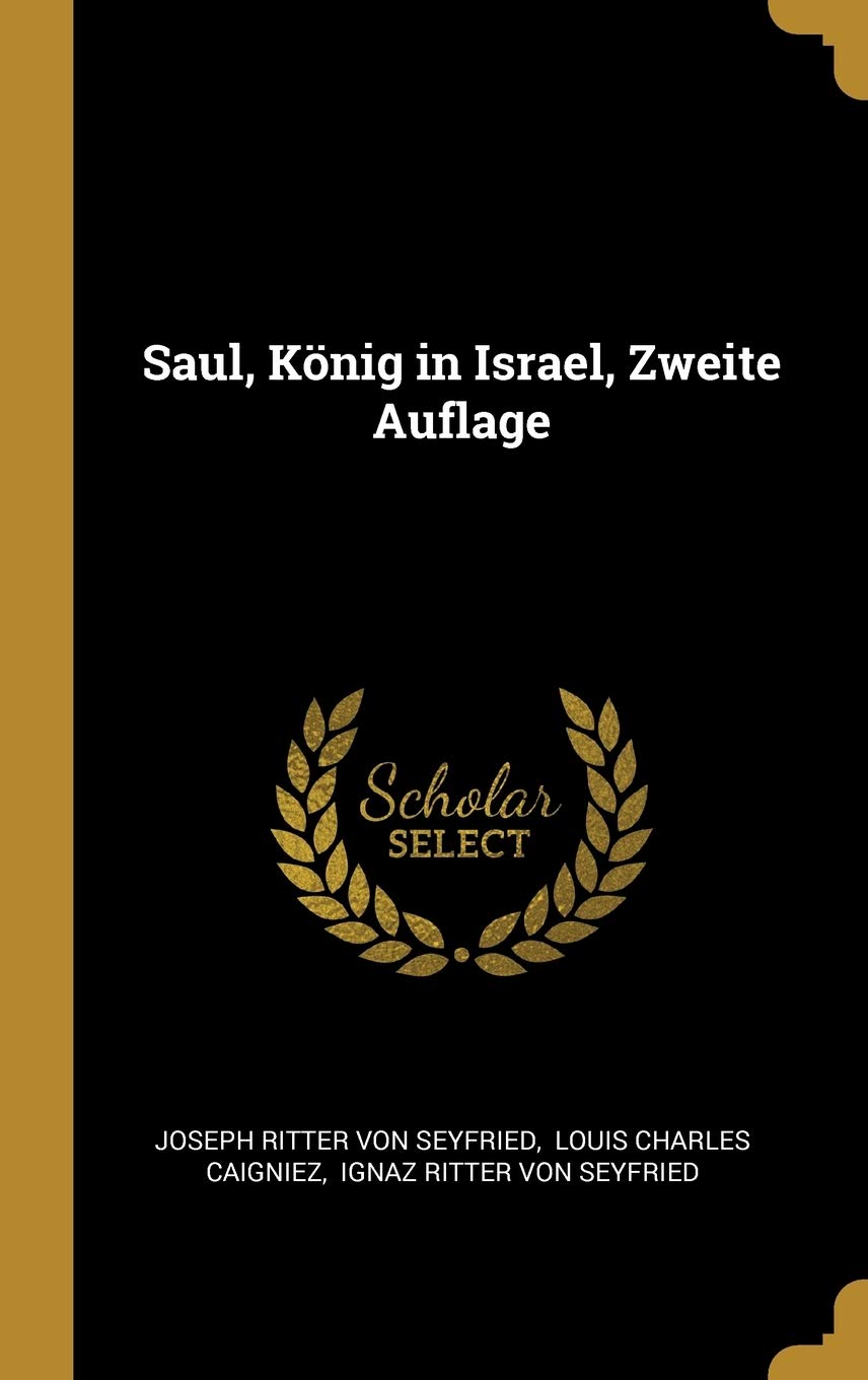 Saul, König in Israel, Zweite Auflage Politics & History