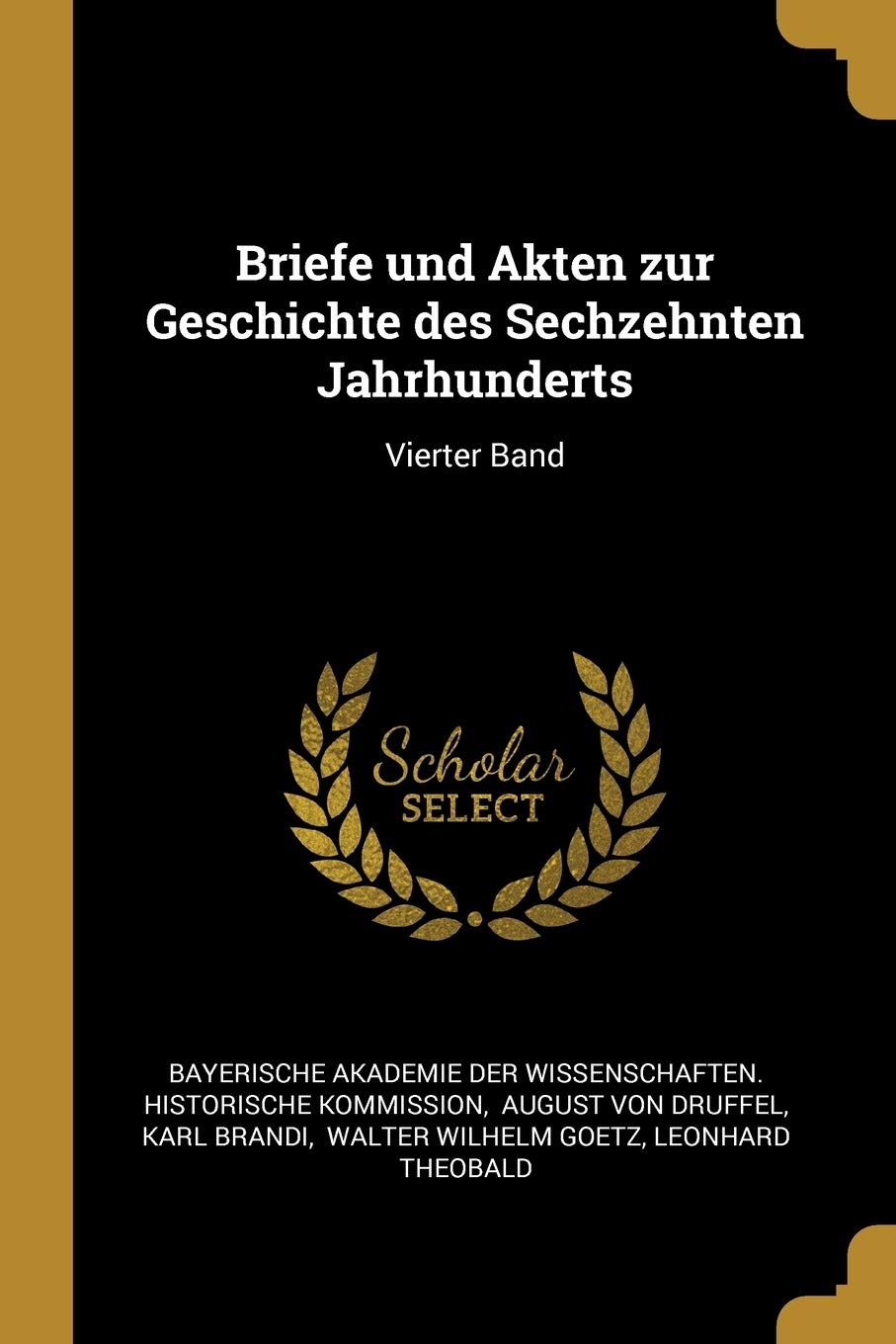 Briefe und Akten zur Geschichte des Sechzehnten Jahrhunderts: Vierter Band Politics & History