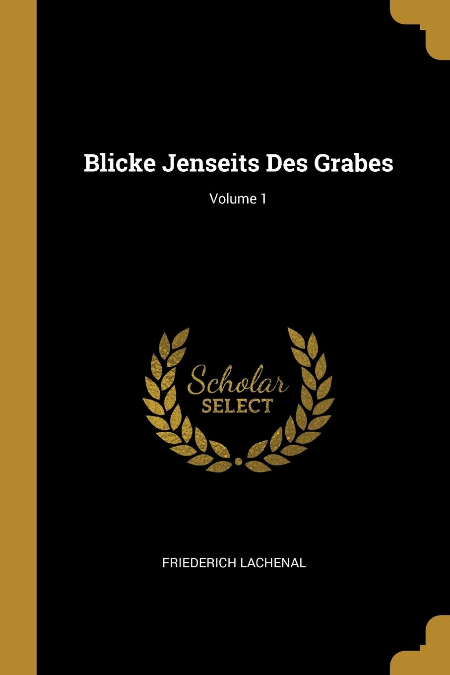 Blicke Jenseits Des Grabes; Volume 1 Politics & History