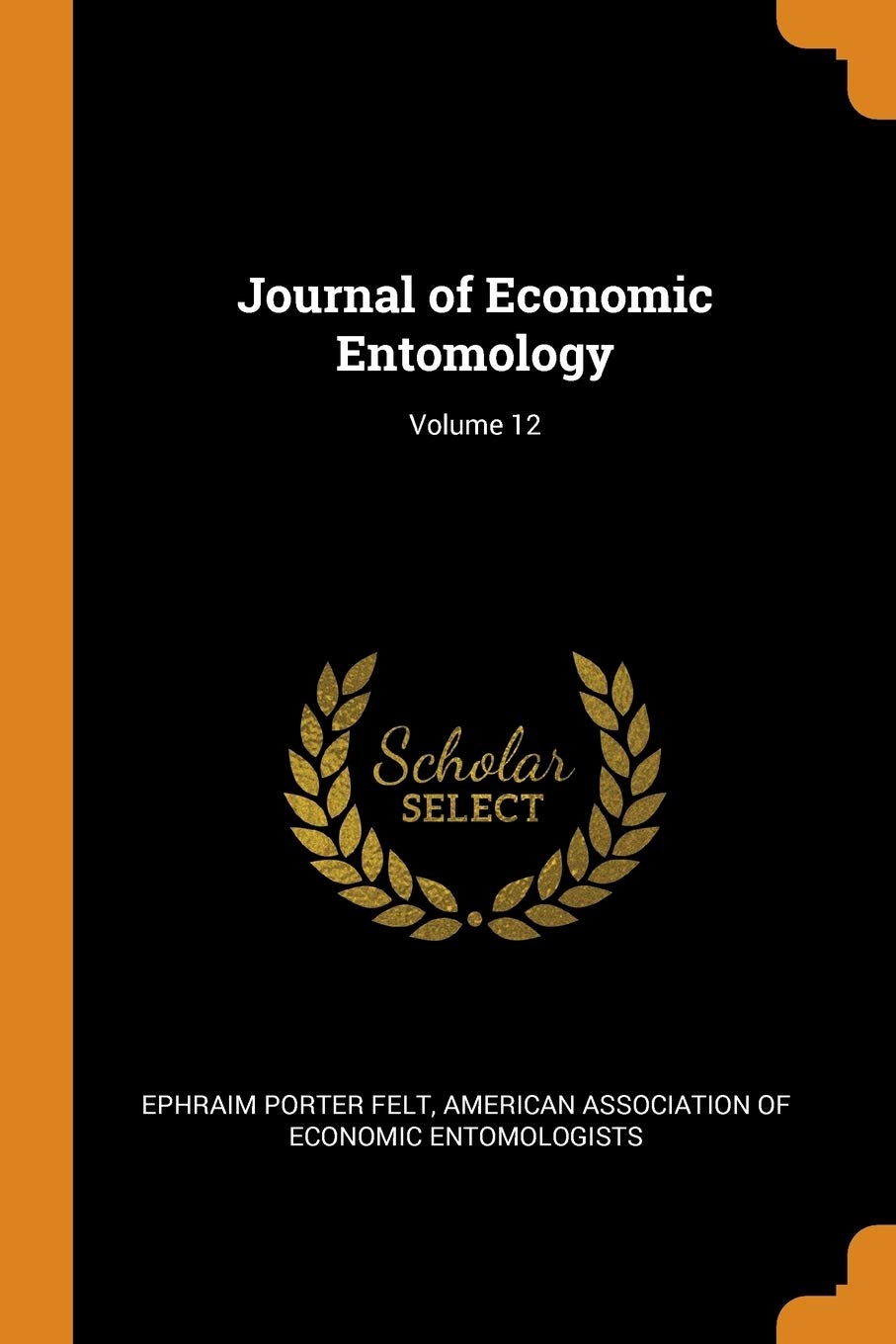 Journal of Economic Entomology; Volume 12 Mathematics