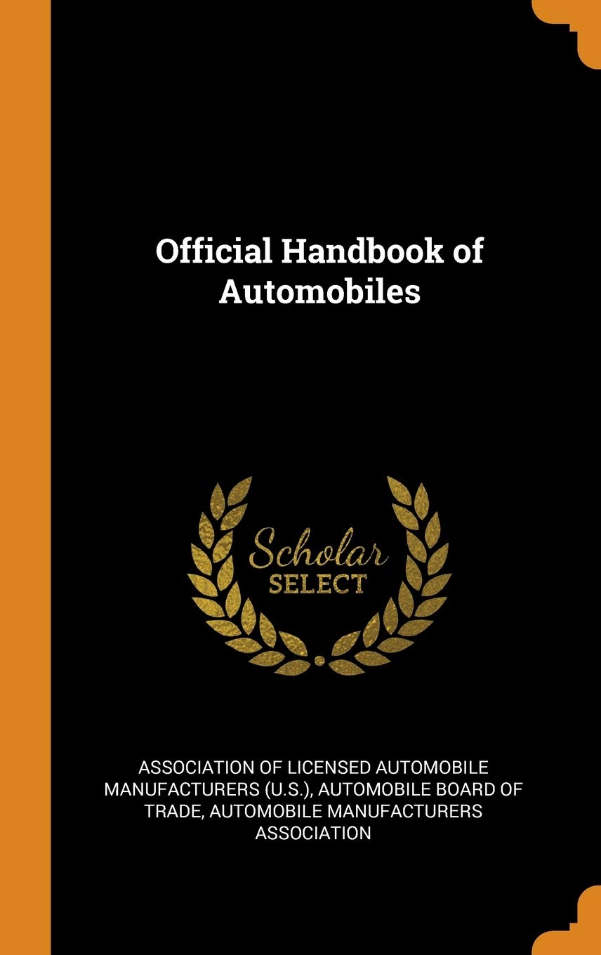Official Handbook of Automobiles Business & Technology